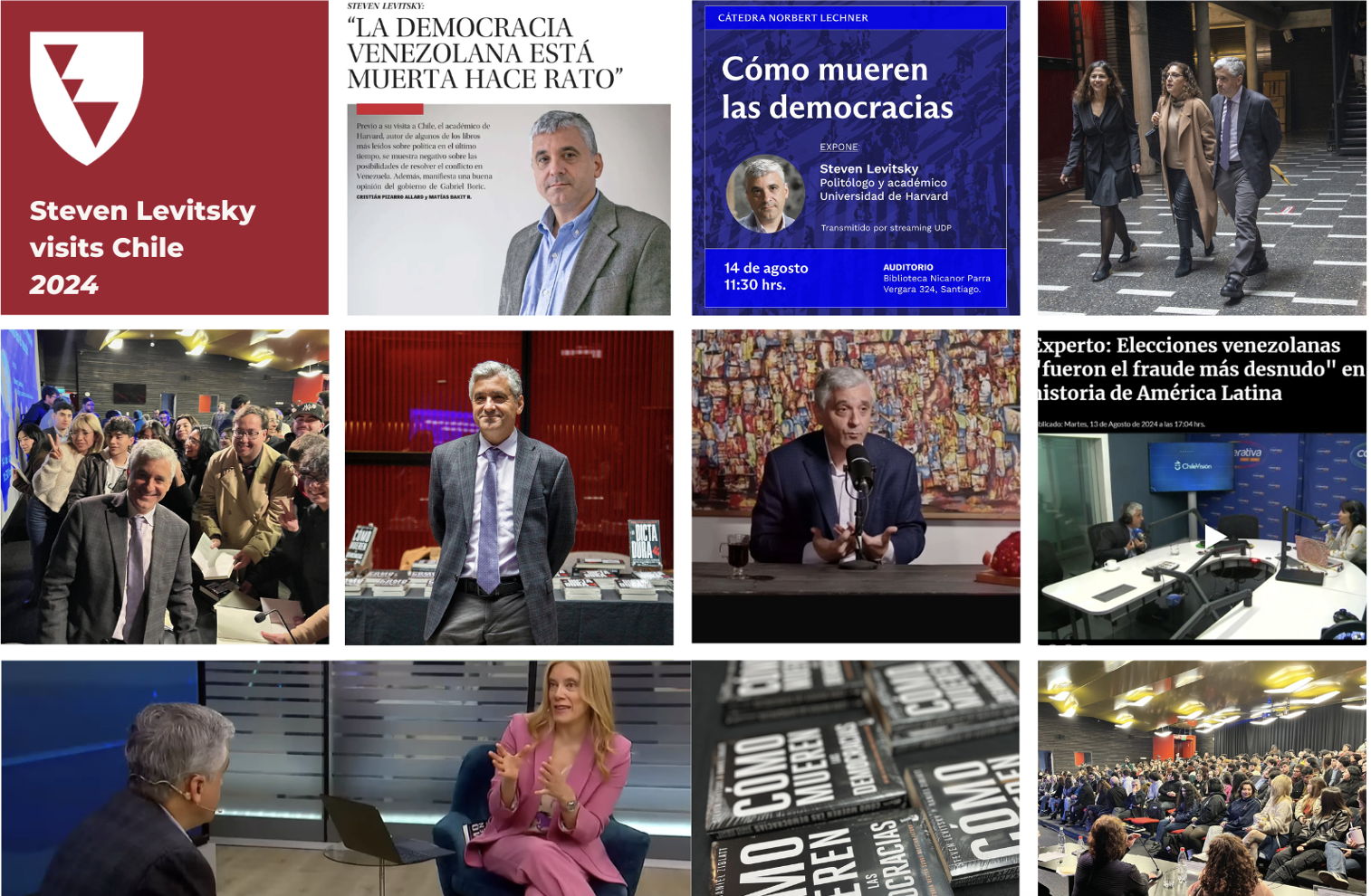 Steven Levitsky Visit to Chile