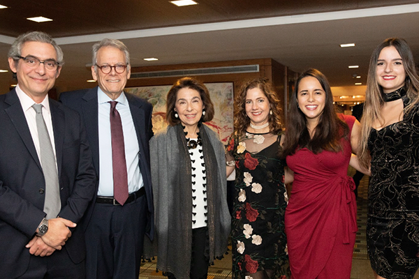 faculty members at the CAUSA gala