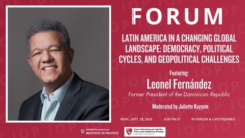 JFK Forum: Leonel Fernandez