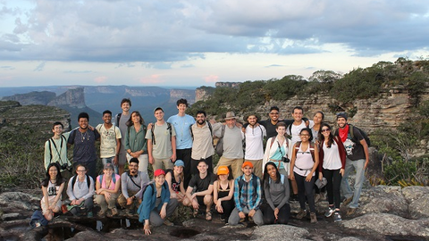 Faculty and students in Bahia during Plant Systematics and Evolution field trip