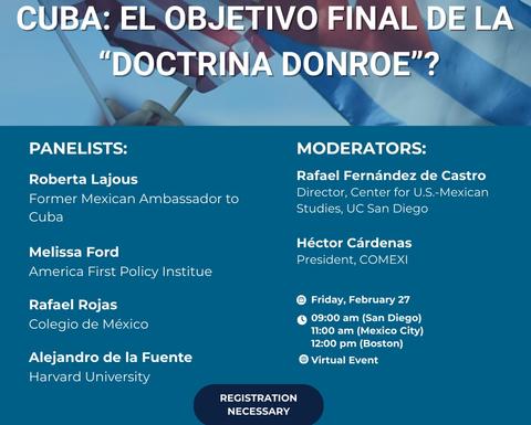DRCLAS USMEX Cuba seminar  