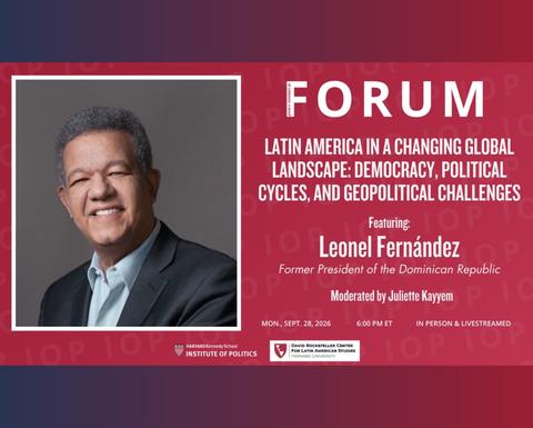 JFK Forum: Leonel Fernandez