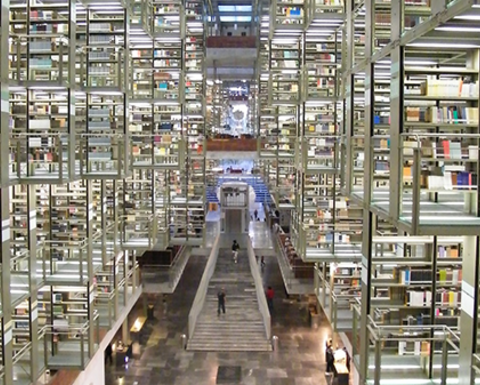 image of library in mexico city